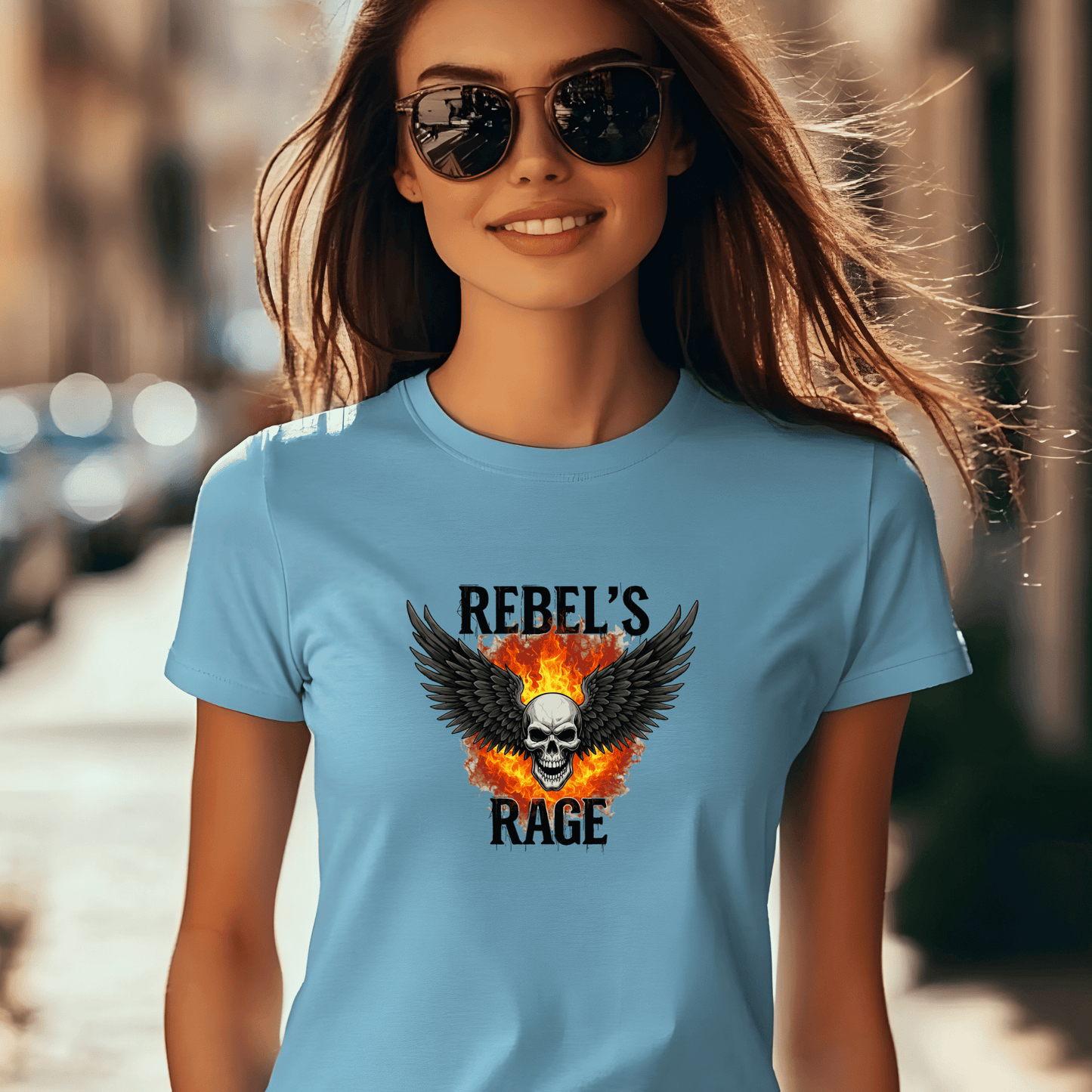 Rebel's Rage Heavyweight Unisex Crewneck T-shirt | Gildan® 5000