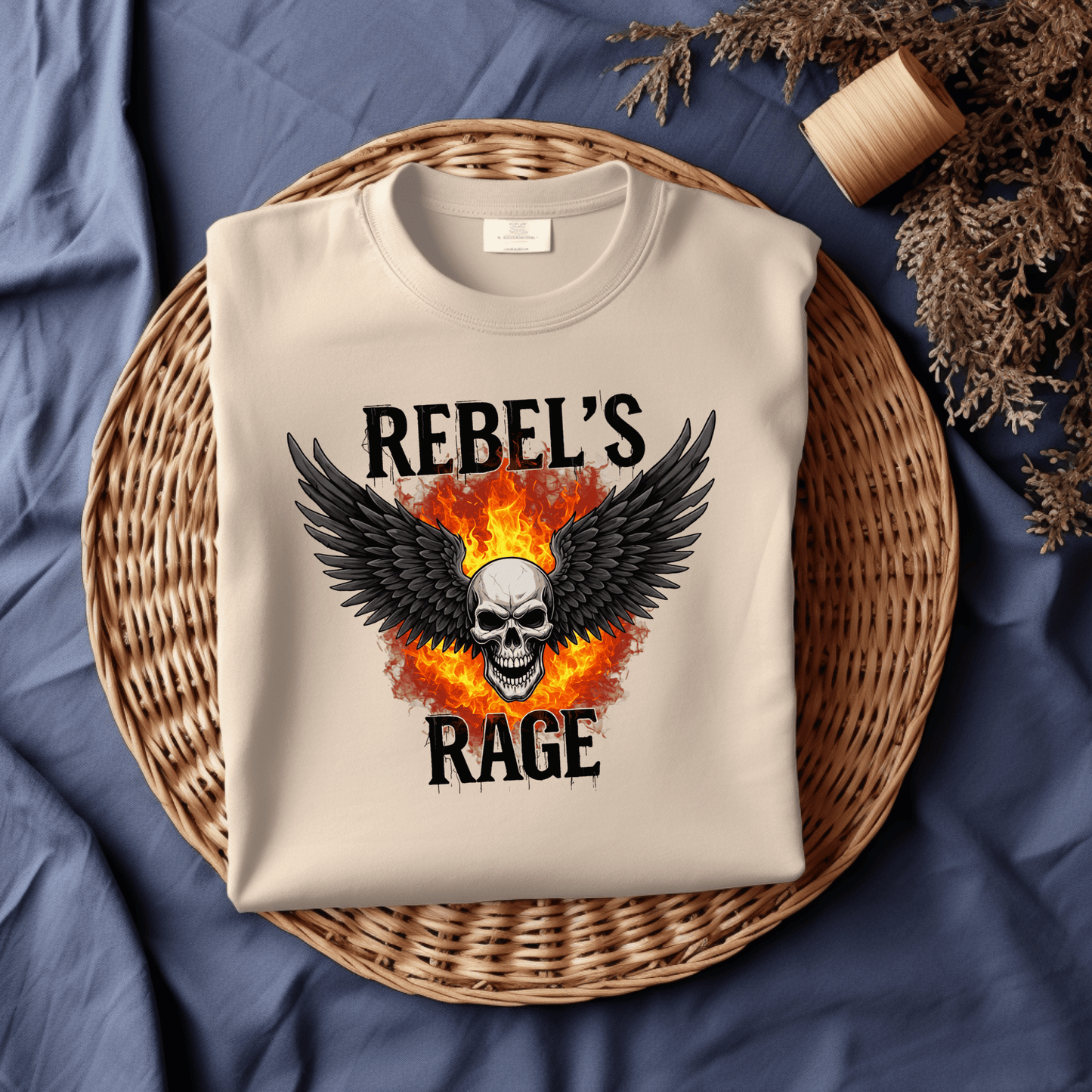 Rebel's Rage Heavyweight Unisex Crewneck T-shirt | Gildan® 5000