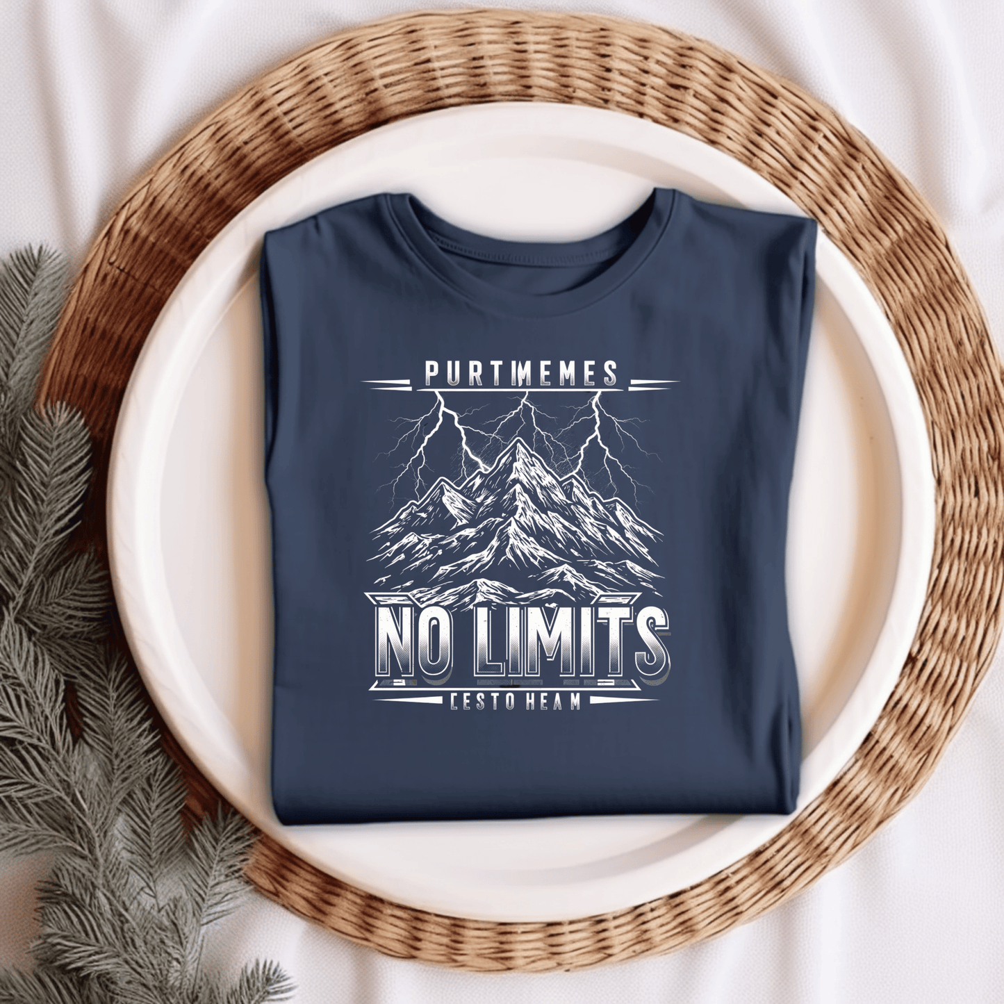 No Limits Women’s Biker T-Shirt – Heavyweight Gildan® 5000 Crewneck