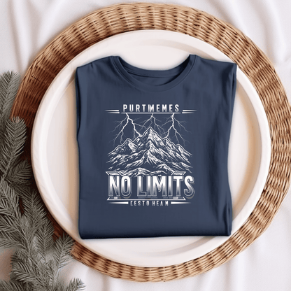 No Limits Women’s Biker T-Shirt – Heavyweight Gildan® 5000 Crewneck