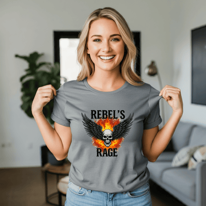 Rebel's Rage Heavyweight Unisex Crewneck T-shirt | Gildan® 5000