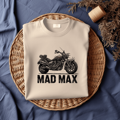 Mad Max Women’s Biker T-Shirt – Heavyweight Gildan® 5000 Crewneck